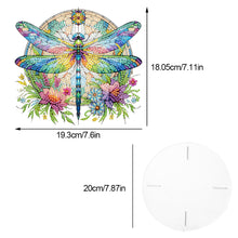 Load image into Gallery viewer, Acrylic Butterfly Round Flower Pot Riser Potted Plant Holder Rack for Home Decor
