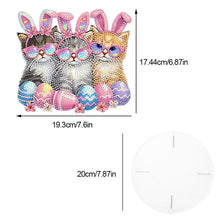 Load image into Gallery viewer, Acrylic Butterfly Round Flower Pot Riser Potted Plant Holder Rack for Home Decor
