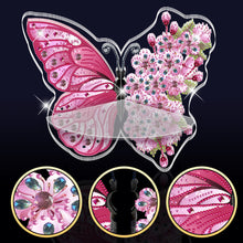 Load image into Gallery viewer, Butterfly Acrylic Diamond Painting Corner Shelf Storage Rack for Room Decoration
