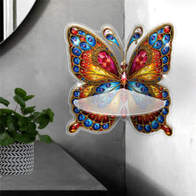 Load image into Gallery viewer, Butterfly Acrylic Diamond Painting Corner Shelf Storage Rack for Room Decoration
