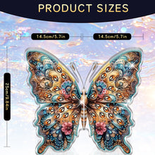 Load image into Gallery viewer, Butterfly Acrylic Diamond Painting Corner Shelf Storage Rack for Room Decoration
