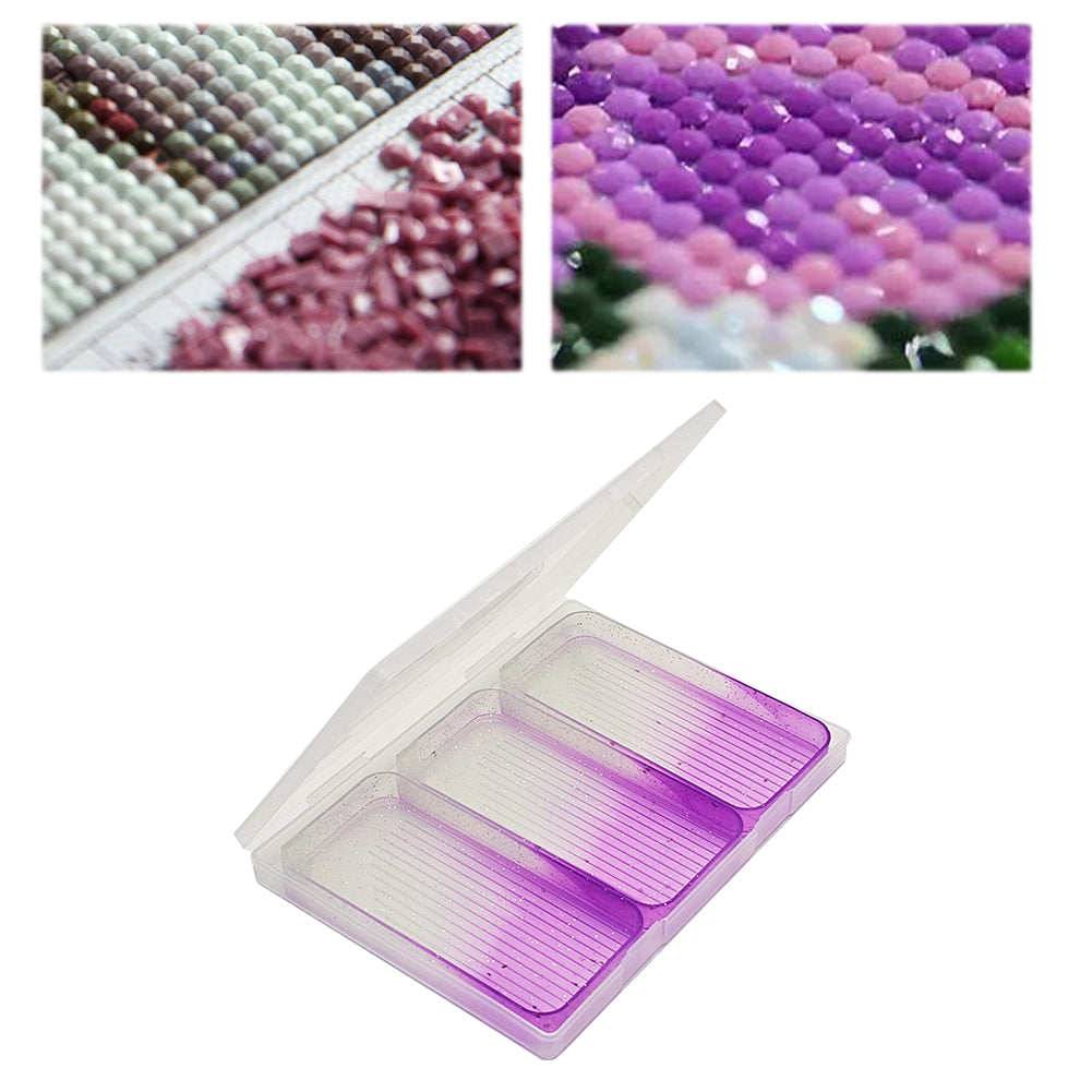 5D DIY Diamond Painting Tray Diamond Painting Beads Sorting Tray for Adults