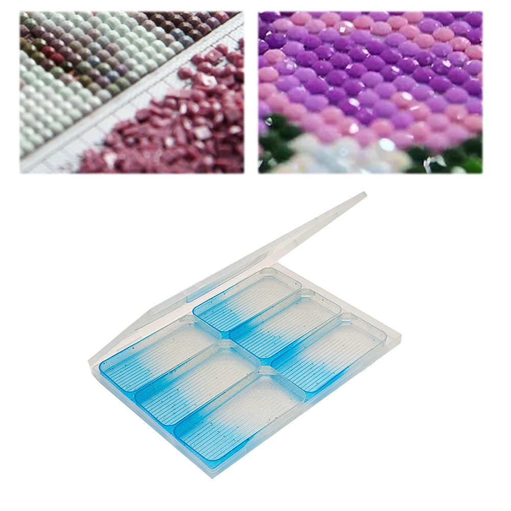 5D DIY Diamond Painting Tray Diamond Painting Beads Sorting Tray for Adults