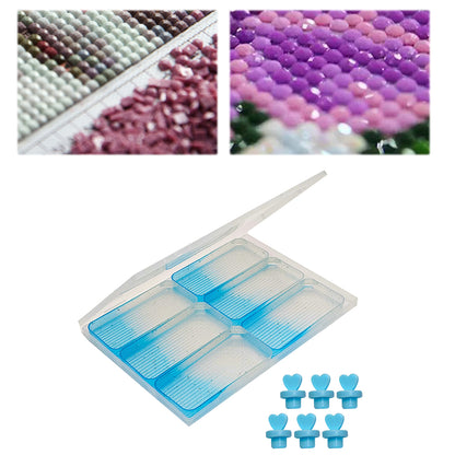 5D DIY Diamond Painting Tray Diamond Painting Beads Sorting Tray for Adults