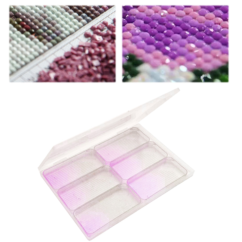 5D DIY Diamond Painting Tray Diamond Painting Beads Sorting Tray for Adults