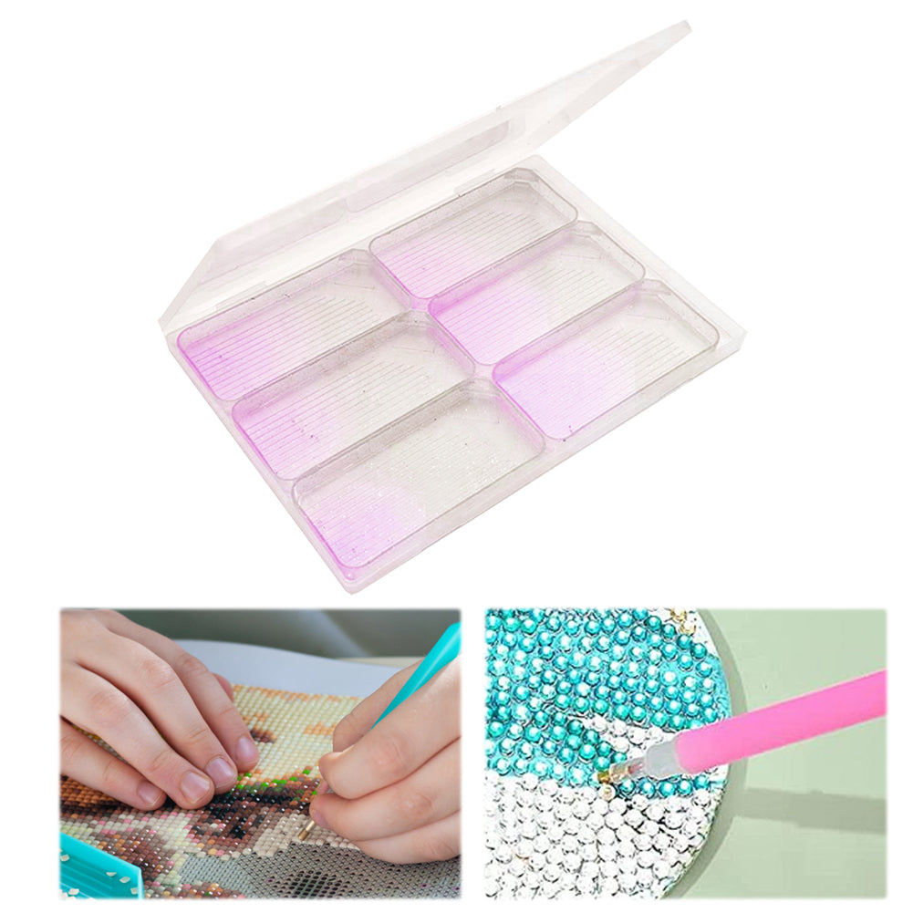 5D DIY Diamond Painting Tray Diamond Painting Beads Sorting Tray for Adults