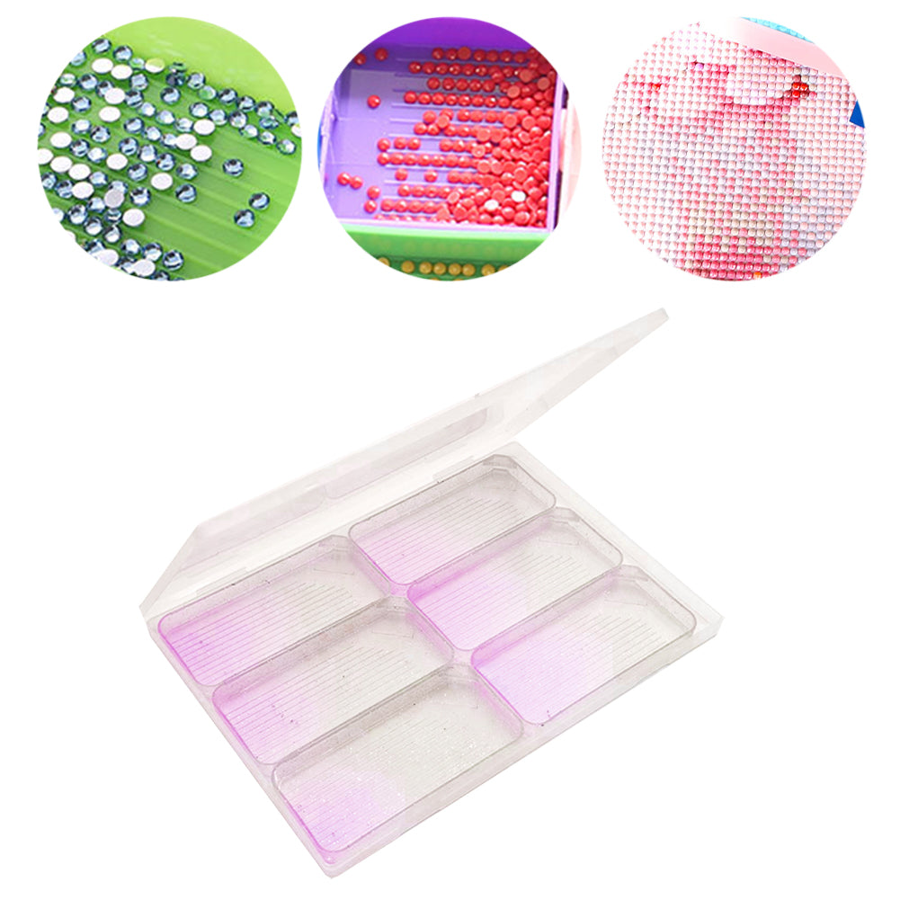 5D DIY Diamond Painting Tray Diamond Painting Beads Sorting Tray for Adults