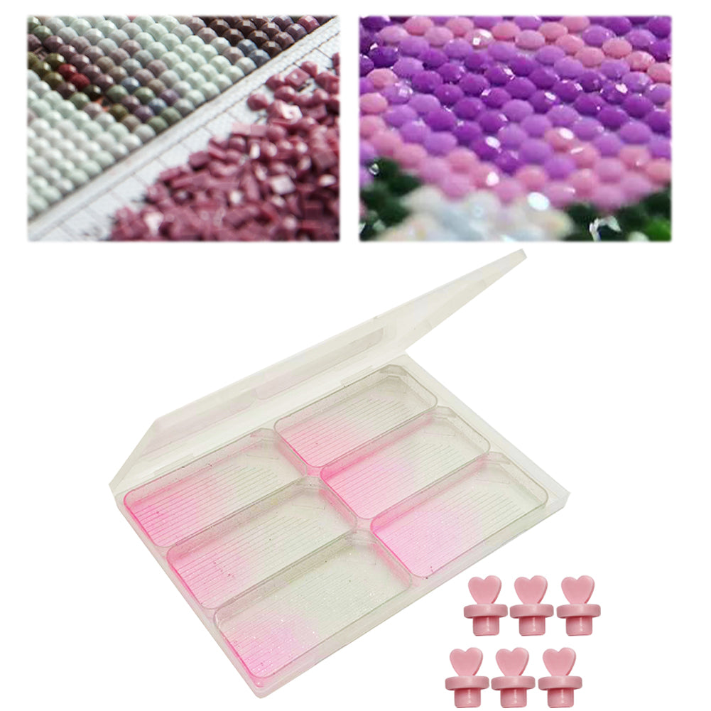5D DIY Diamond Painting Tray Diamond Painting Beads Sorting Tray for Adults