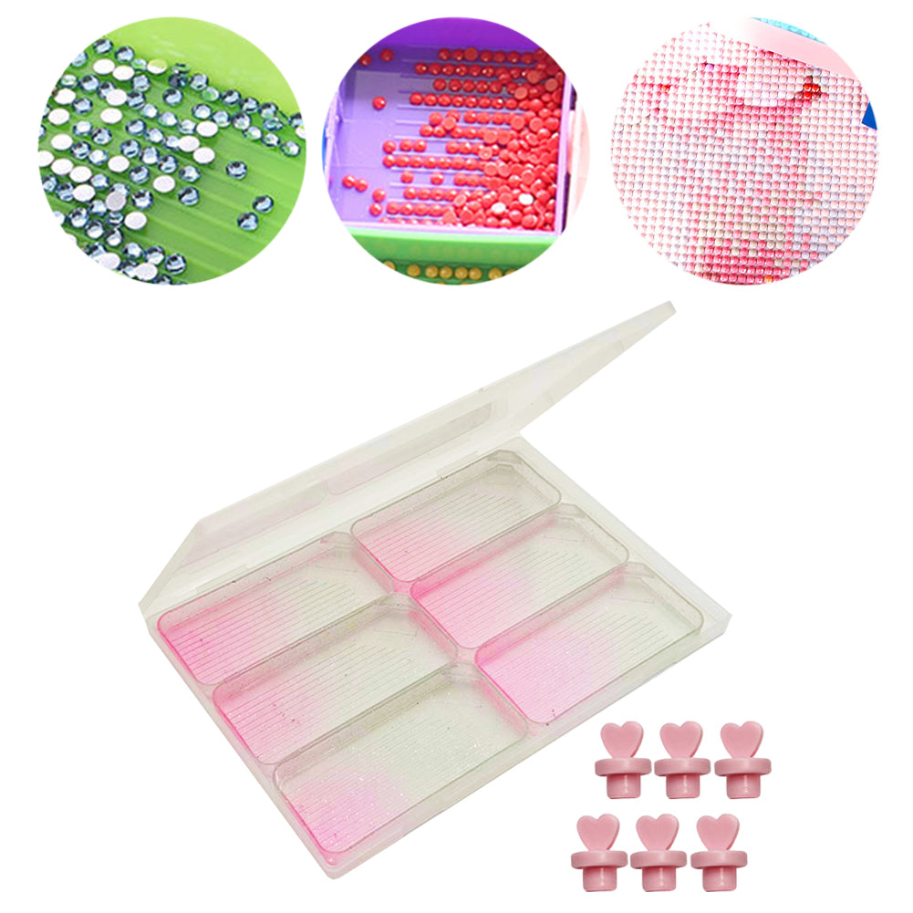 5D DIY Diamond Painting Tray Diamond Painting Beads Sorting Tray for Adults