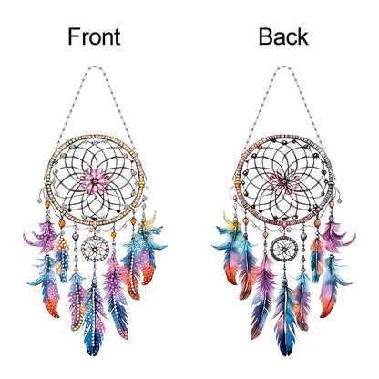 Animal Dream Catcher Diamond Painting Ornaments Diamond Painting Hanging Pendant