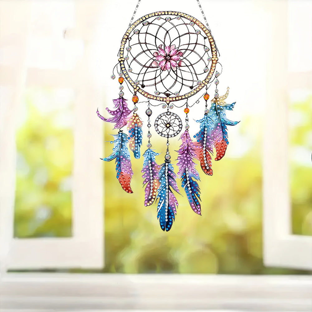 Animal Dream Catcher Diamond Painting Ornaments Diamond Painting Hanging Pendant