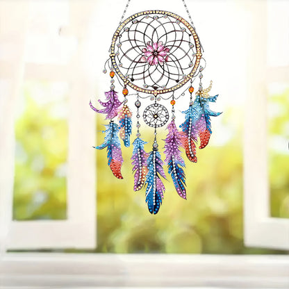 Animal Dream Catcher Diamond Painting Ornaments Diamond Painting Hanging Pendant
