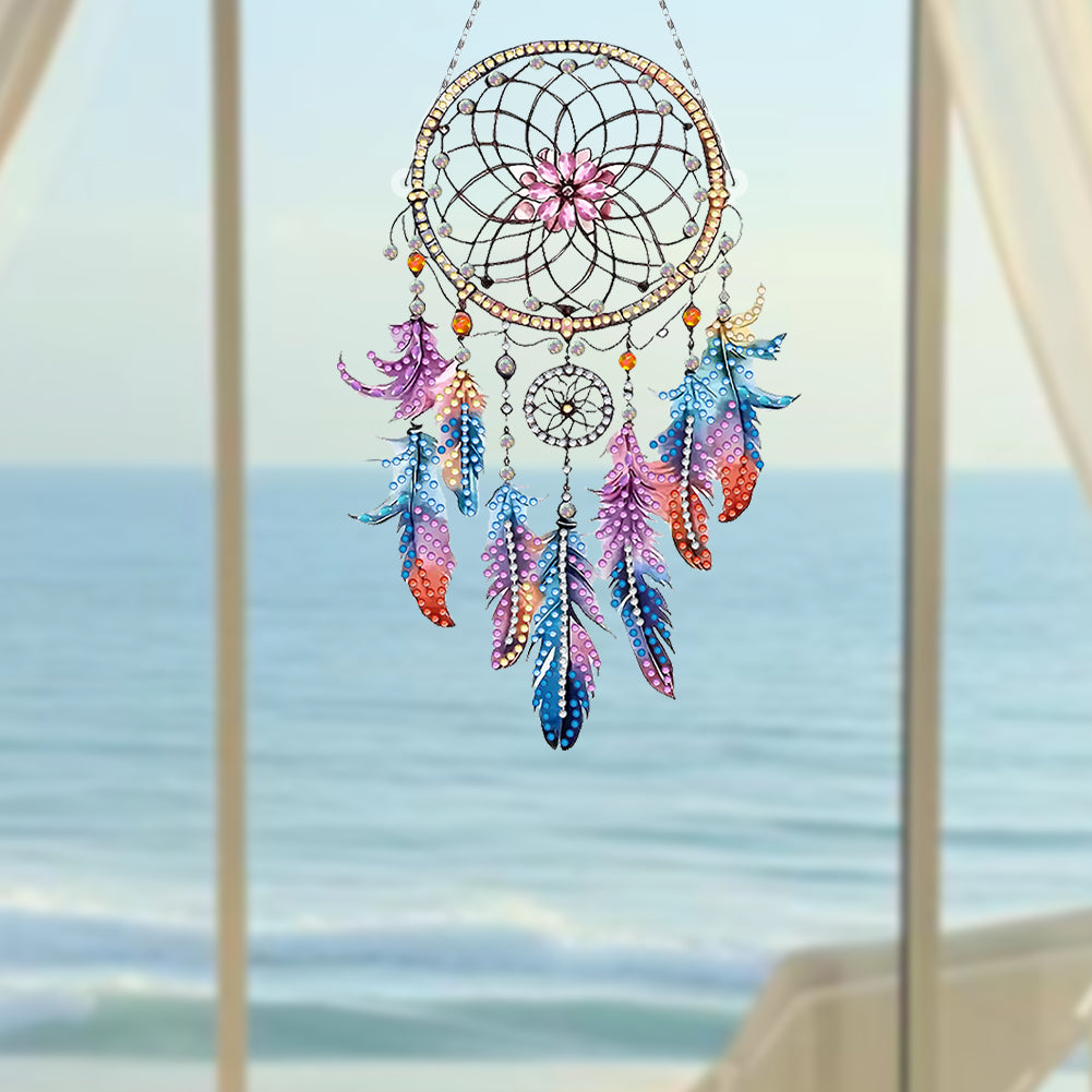 Animal Dream Catcher Diamond Painting Ornaments Diamond Painting Hanging Pendant