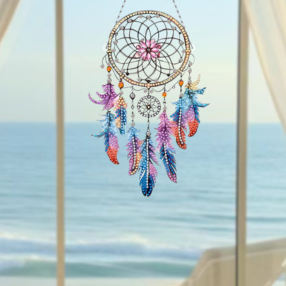 Animal Dream Catcher Diamond Painting Ornaments Diamond Painting Hanging Pendant
