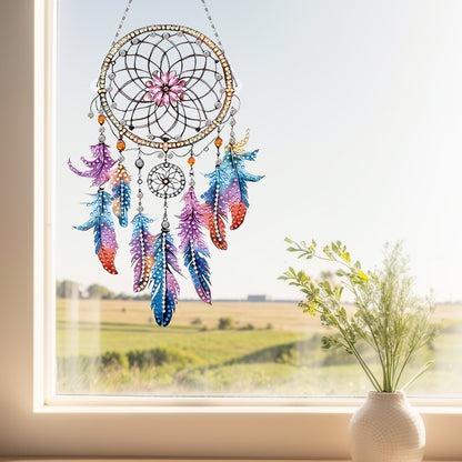 Animal Dream Catcher Diamond Painting Ornaments Diamond Painting Hanging Pendant