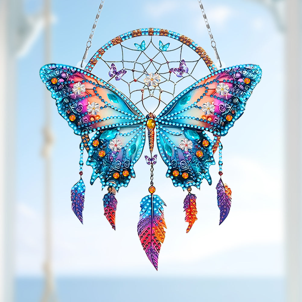 Animal Dream Catcher Diamond Painting Ornaments Diamond Painting Hanging Pendant