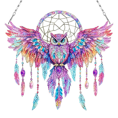Animal Dream Catcher Diamond Painting Ornaments Diamond Painting Hanging Pendant