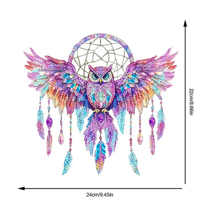 Animal Dream Catcher Diamond Painting Ornaments Diamond Painting Hanging Pendant