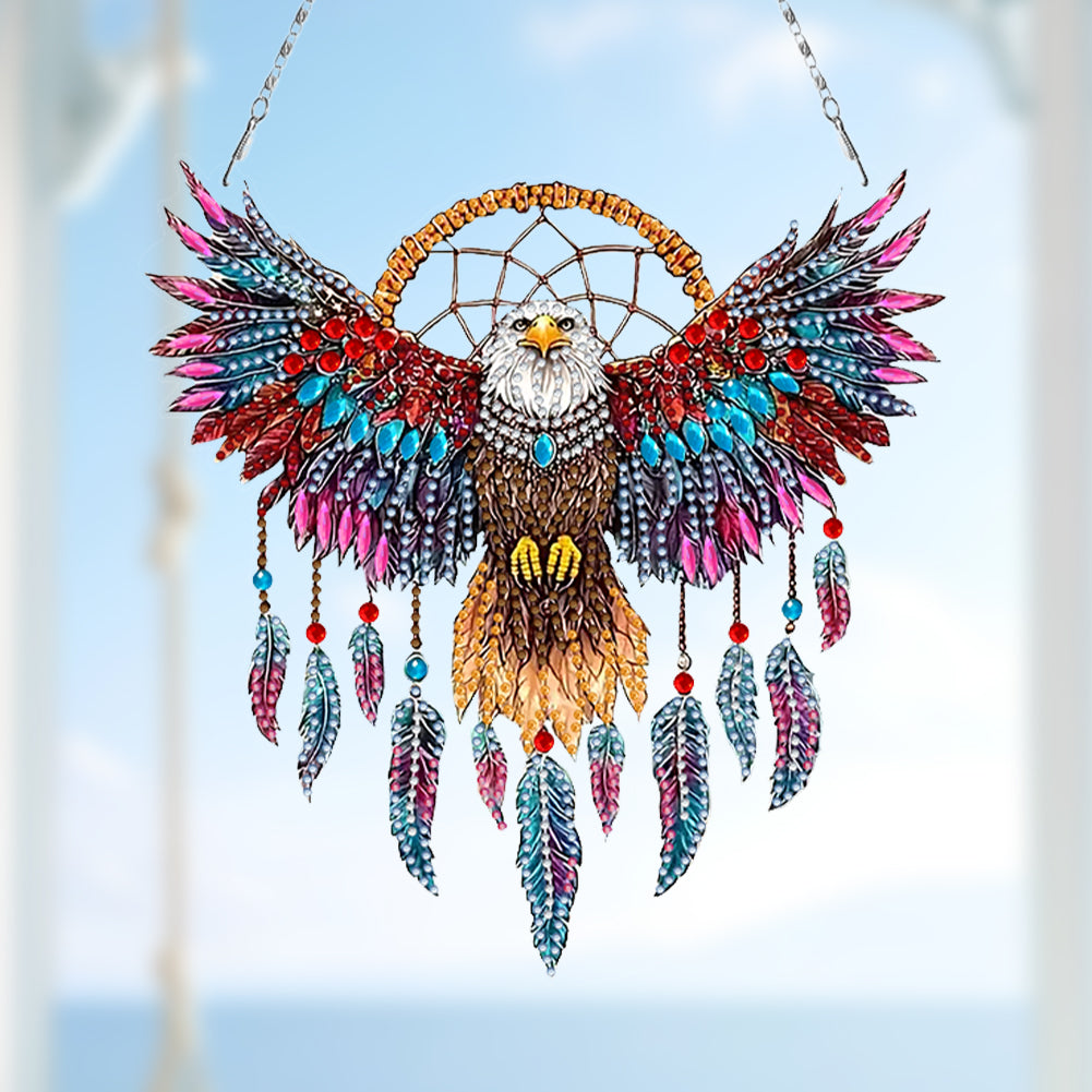 Animal Dream Catcher Diamond Painting Ornaments Diamond Painting Hanging Pendant