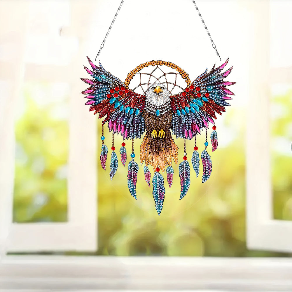Animal Dream Catcher Diamond Painting Ornaments Diamond Painting Hanging Pendant