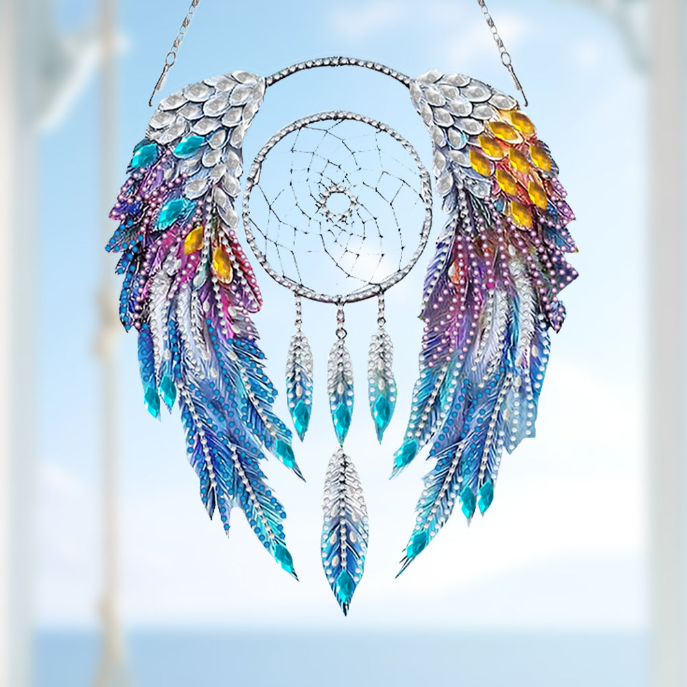 Animal Dream Catcher Diamond Painting Ornaments Diamond Painting Hanging Pendant