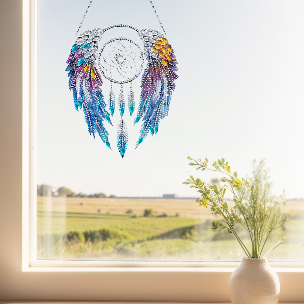 Animal Dream Catcher Diamond Painting Ornaments Diamond Painting Hanging Pendant
