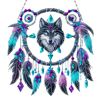 Animal Dream Catcher Diamond Painting Ornaments Diamond Painting Hanging Pendant
