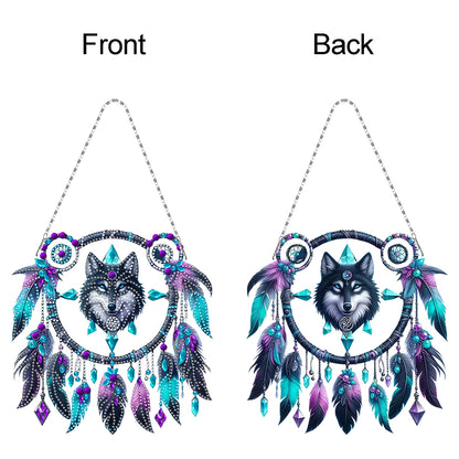 Animal Dream Catcher Diamond Painting Ornaments Diamond Painting Hanging Pendant