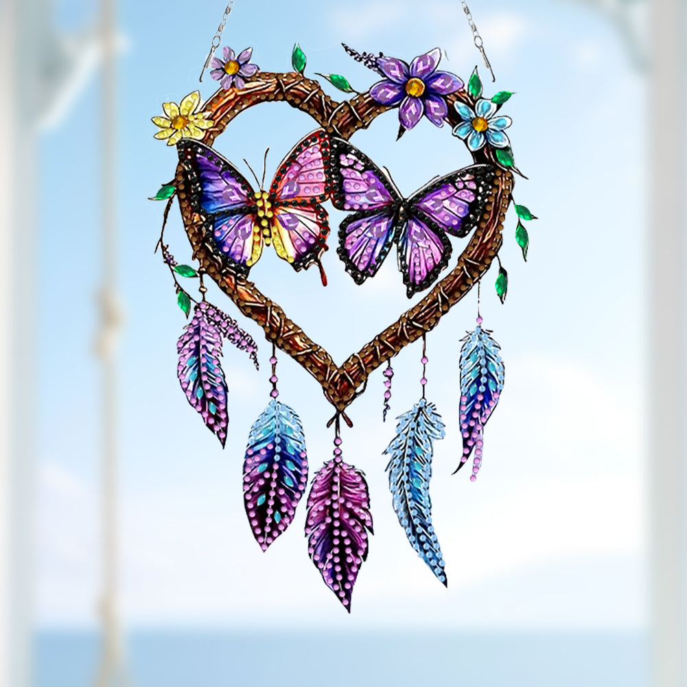 Animal Dream Catcher Diamond Painting Ornaments Diamond Painting Hanging Pendant