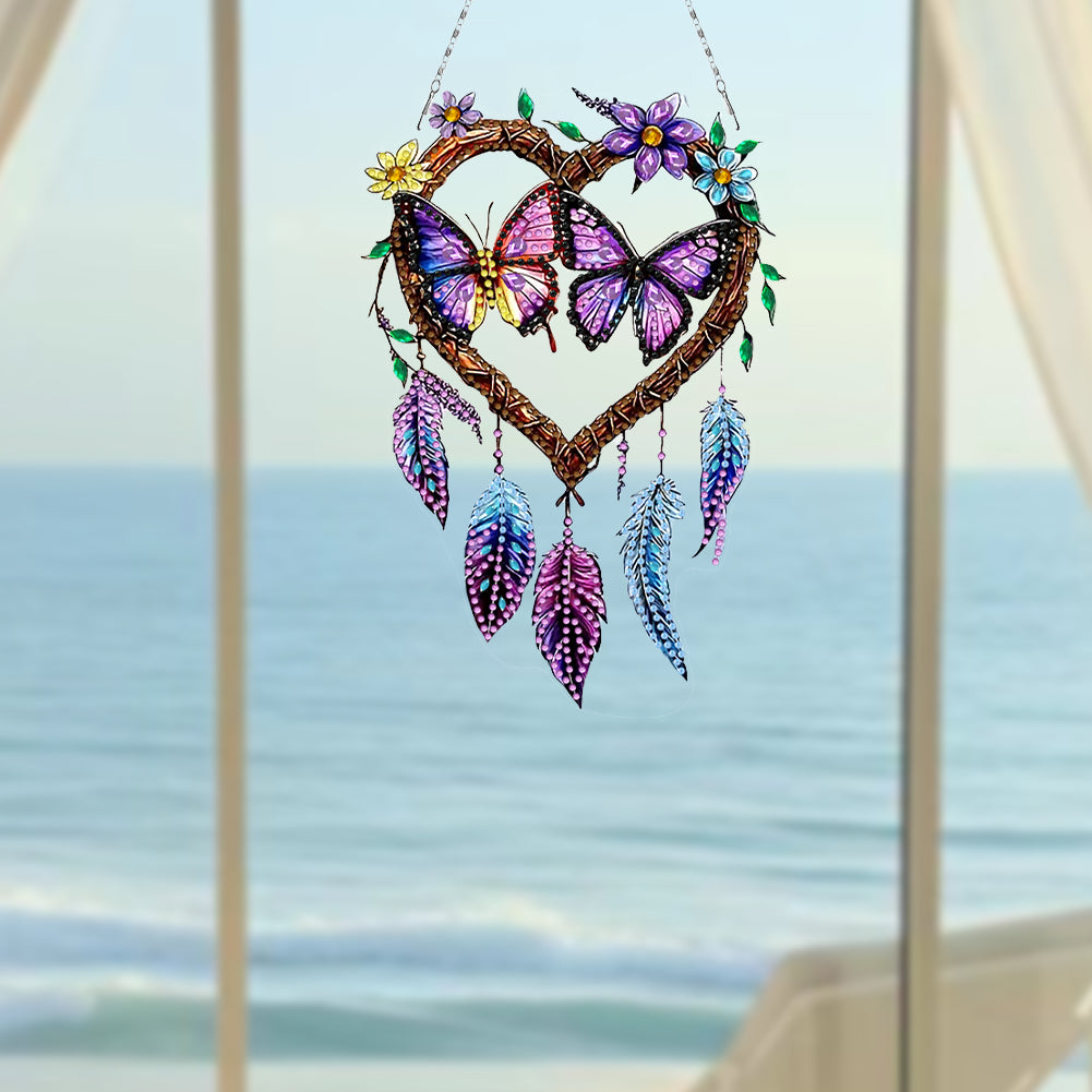 Animal Dream Catcher Diamond Painting Ornaments Diamond Painting Hanging Pendant