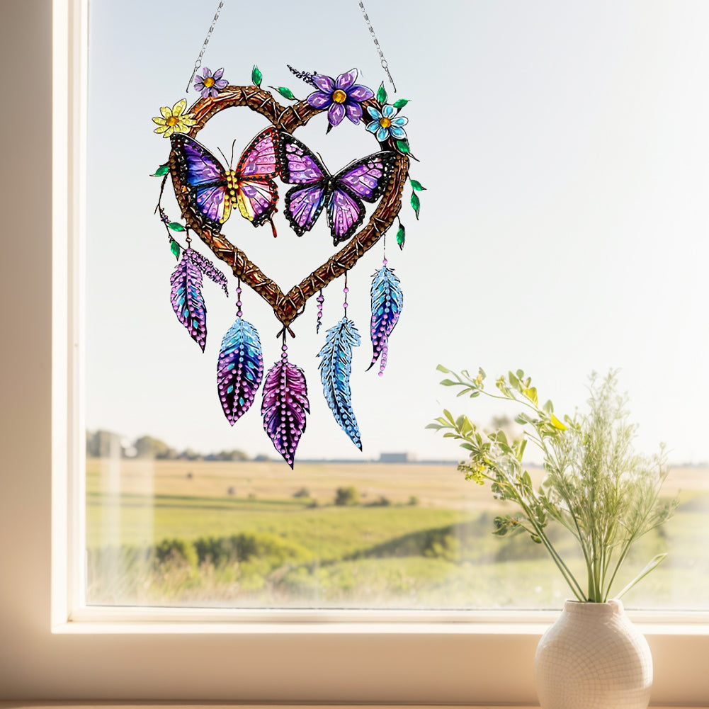 Animal Dream Catcher Diamond Painting Ornaments Diamond Painting Hanging Pendant