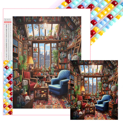 Diamond Painting - Full Square - Study (40*50CM)