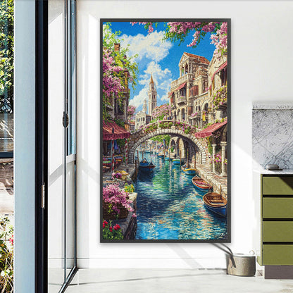 Diamond Painting - Full Square - Venice Water Town (40*70CM)