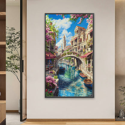 Diamond Painting - Full Square - Venice Water Town (40*70CM)