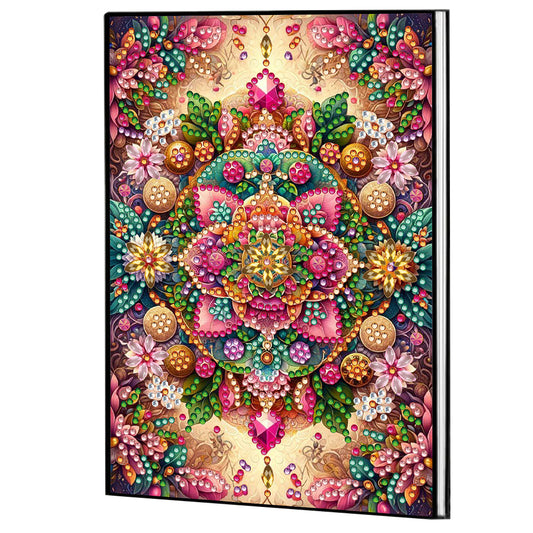 Special Shaped Girl Diamond Painting Diary Book for Birthdays Or Christmas Gifts