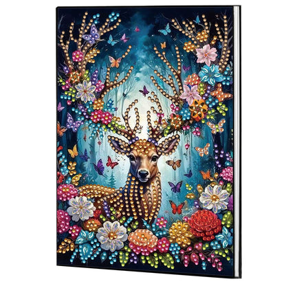 Special Shaped Girl Diamond Painting Diary Book for Birthdays Or Christmas Gifts
