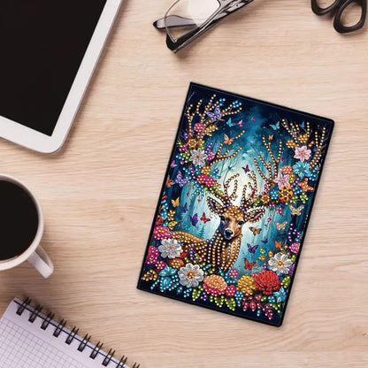 Special Shaped Girl Diamond Painting Diary Book for Birthdays Or Christmas Gifts