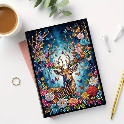 Special Shaped Girl Diamond Painting Diary Book for Birthdays Or Christmas Gifts