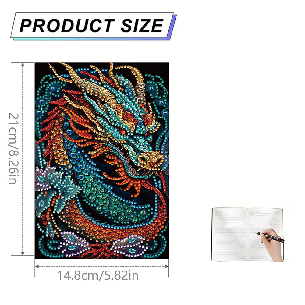 Special Shaped Girl Diamond Painting Diary Book for Birthdays Or Christmas Gifts