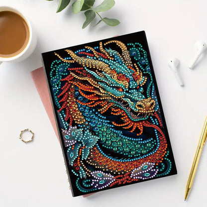 Special Shaped Girl Diamond Painting Diary Book for Birthdays Or Christmas Gifts
