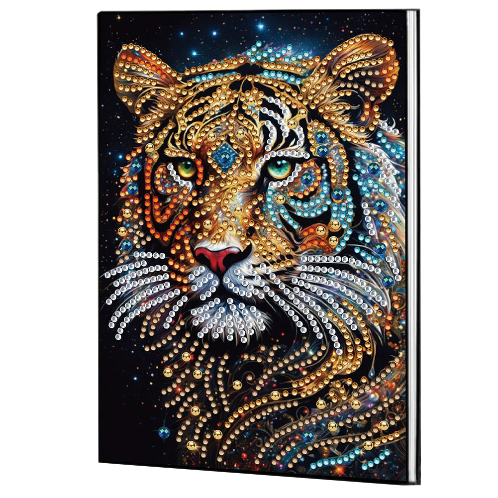 Special Shaped Girl Diamond Painting Diary Book for Birthdays Or Christmas Gifts