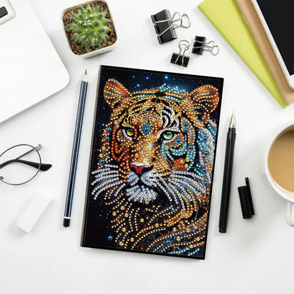 Special Shaped Girl Diamond Painting Diary Book for Birthdays Or Christmas Gifts