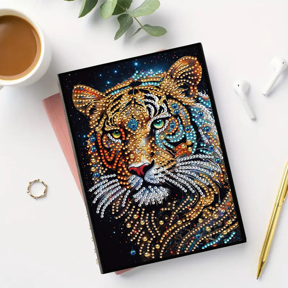 Special Shaped Girl Diamond Painting Diary Book for Birthdays Or Christmas Gifts