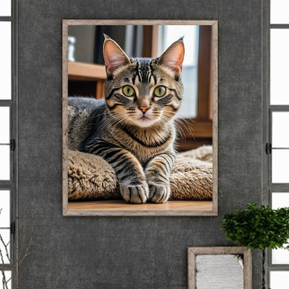 Diamond Painting - Full Round - Cat (40*50CM)