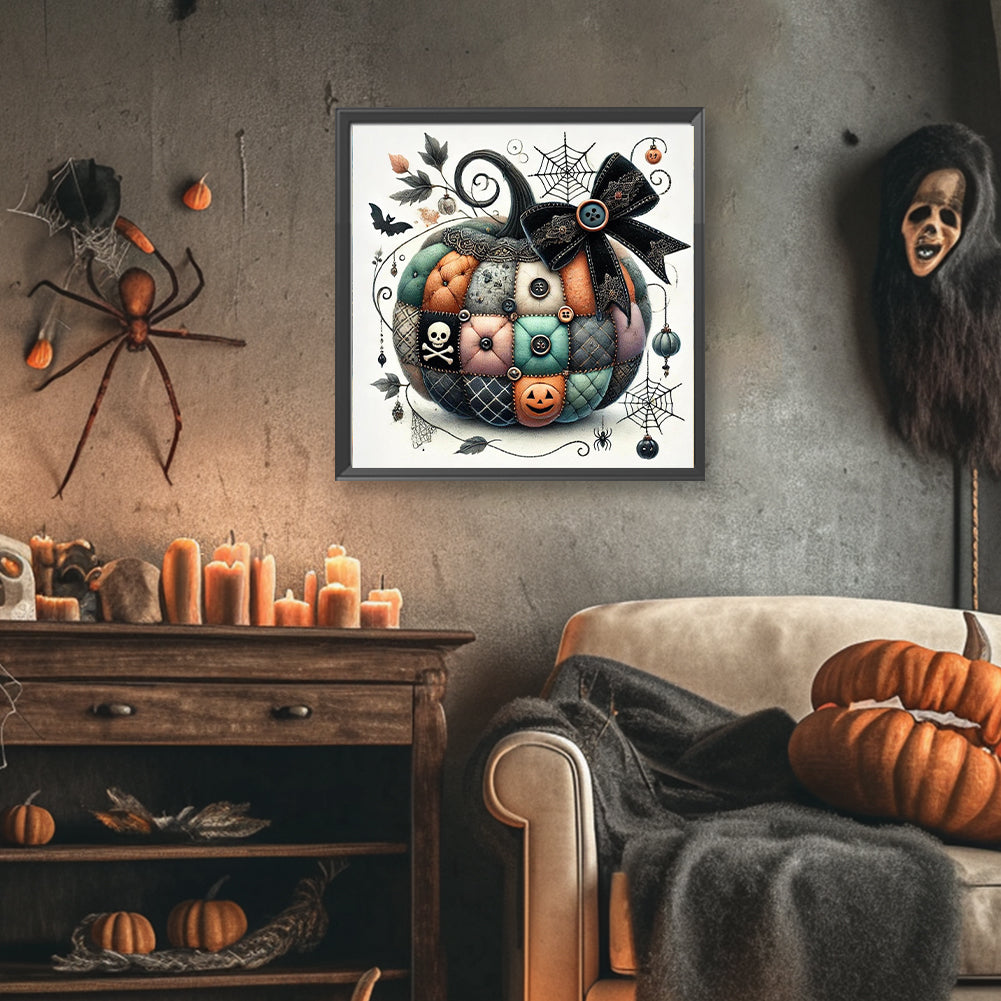 Diamond Painting - Full Round - Colorful Pumpkin (40*40CM)