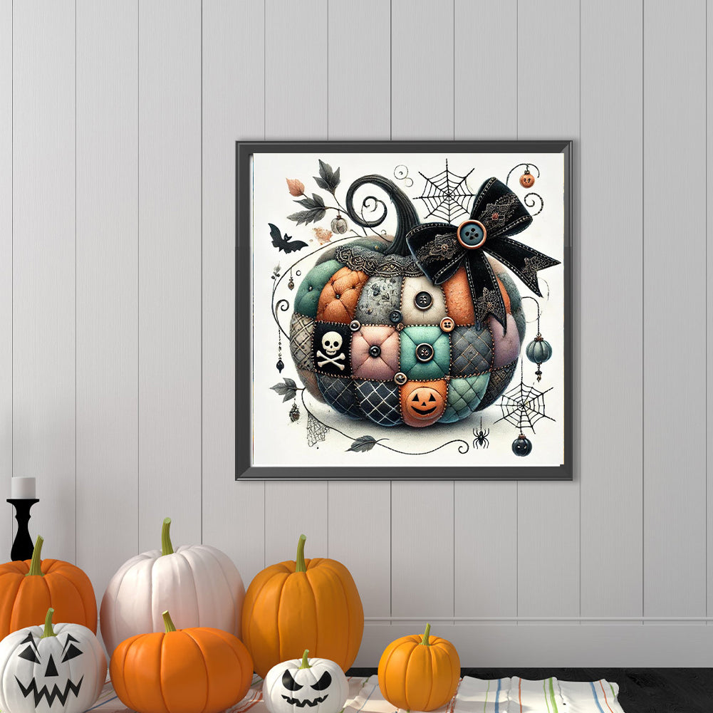 Diamond Painting - Full Round - Colorful Pumpkin (40*40CM)