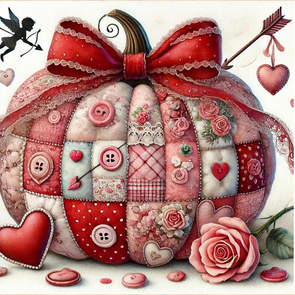 Diamond Painting - Full Round - Colorful Pumpkin (40*40CM)