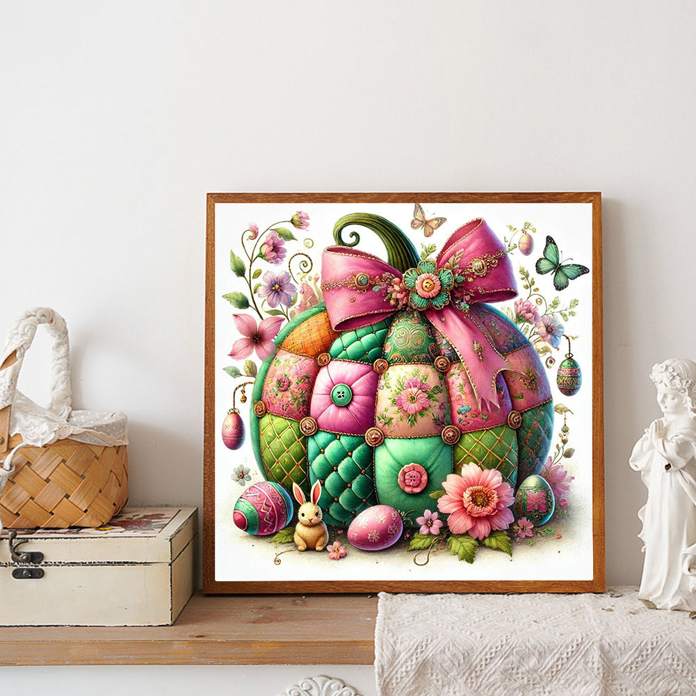 Diamond Painting - Full Round - Colorful Pumpkin (40*40CM)