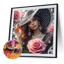 Load image into Gallery viewer, Diamond Painting - Full Round - Noblewoman (40*40CM)
