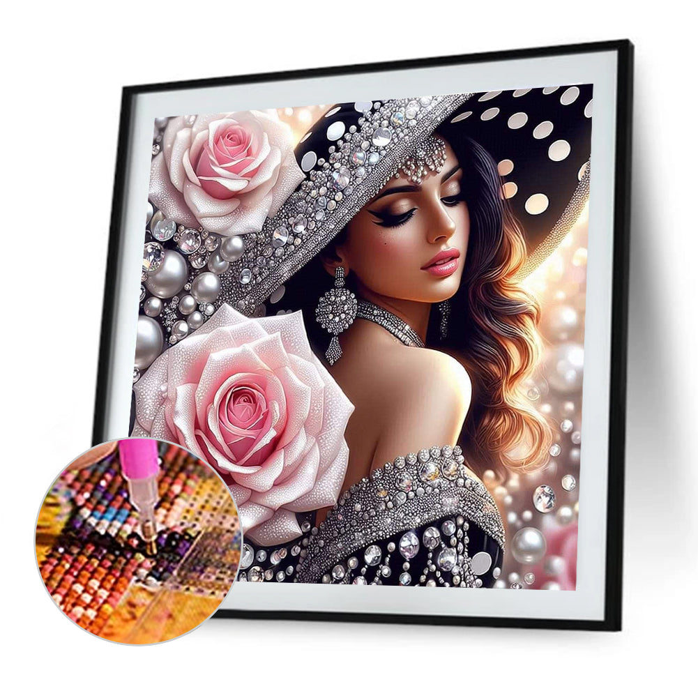 Diamond Painting - Full Round - Noblewoman (40*40CM)